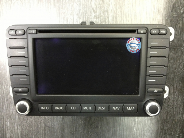 Reparatur VW MFD2 / RNS2 Navigationssystem CD / DVD Version "LCD-Touchscreen-Display ersetzen"