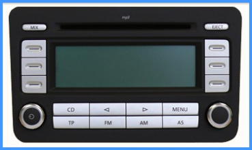 Reparatur VW RCD-300 MP3 CD-Radio "CD-Lesefehler / Laufwerksreparatur"