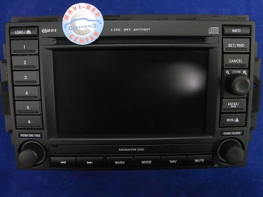 Reparatur Chrysler REJ Navigationssystem M300 / 300C / 300 CRD / BZ9CY210 Display erneuern