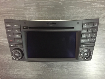 Reparatur Mercedes Benz HeadUnit Comand APS NTG2.5 Navigationssystem Gerät schaltet nicht ein / startet nur bis MB Logo