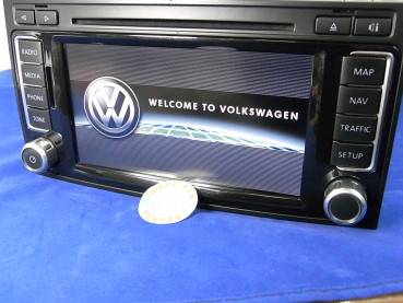 Reparatur VW RNS-510 Navigationssystem "zeigt nur VW-Startlogo an, bootet nicht mehr"