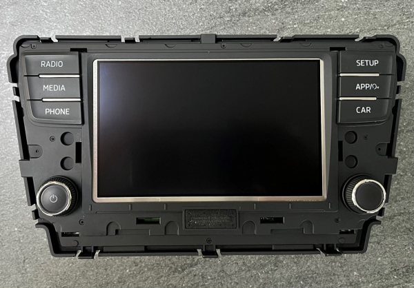 Reparatur Anzeige- Bedieneinheit für Skoda Radio MIB2 GP LED-Touchscreen-Display erneuern