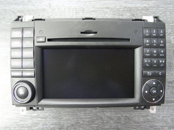Reparatur Mercedes Benz HeadUnit Comand APS NTG2.5 Navigationssystem Gerät zeigt immer Diebstahlschutz aktiv bzw AntiTheft protection activated an